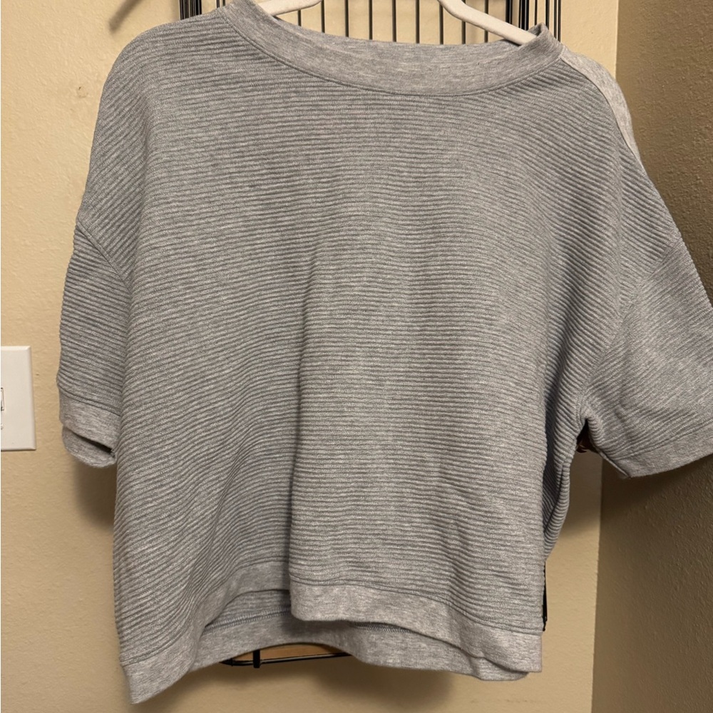 Nike Gray Crop Top